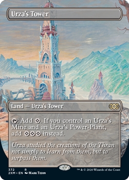 Urza's Tower Double Masters Alternate Art